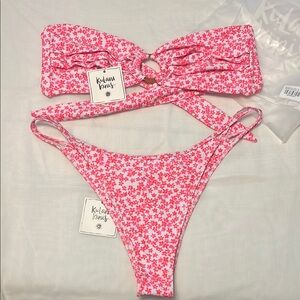 Kulani Kinis Pink Floral Bikini